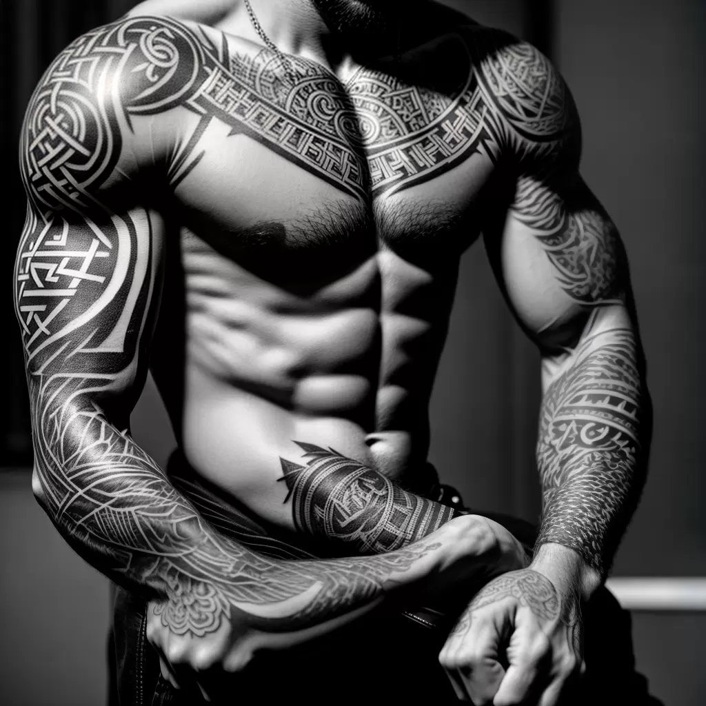 Fotos braco tatuagem nordica mitologia Fotos braco tatuagem nordica mitologia