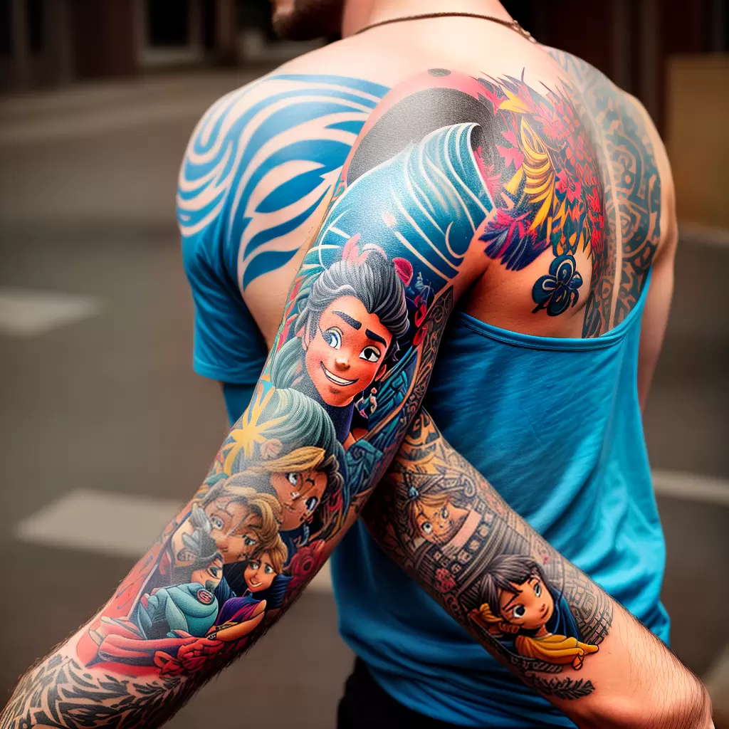 Fotos tatuagem personagem animado infancia Fotos tatuagem personagem animado infancia