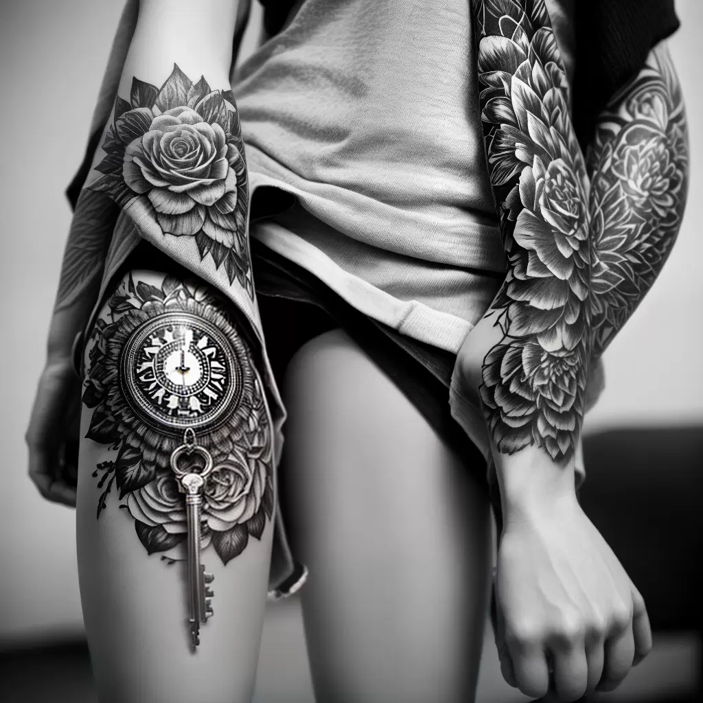Fotos tatuagem chave pulso oportunidade Fotos tatuagem chave pulso oportunidade