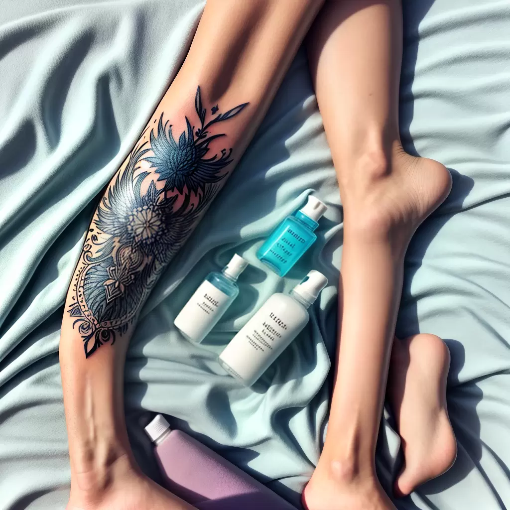 Fotos tatuagem cuidados hidratante protetor solar