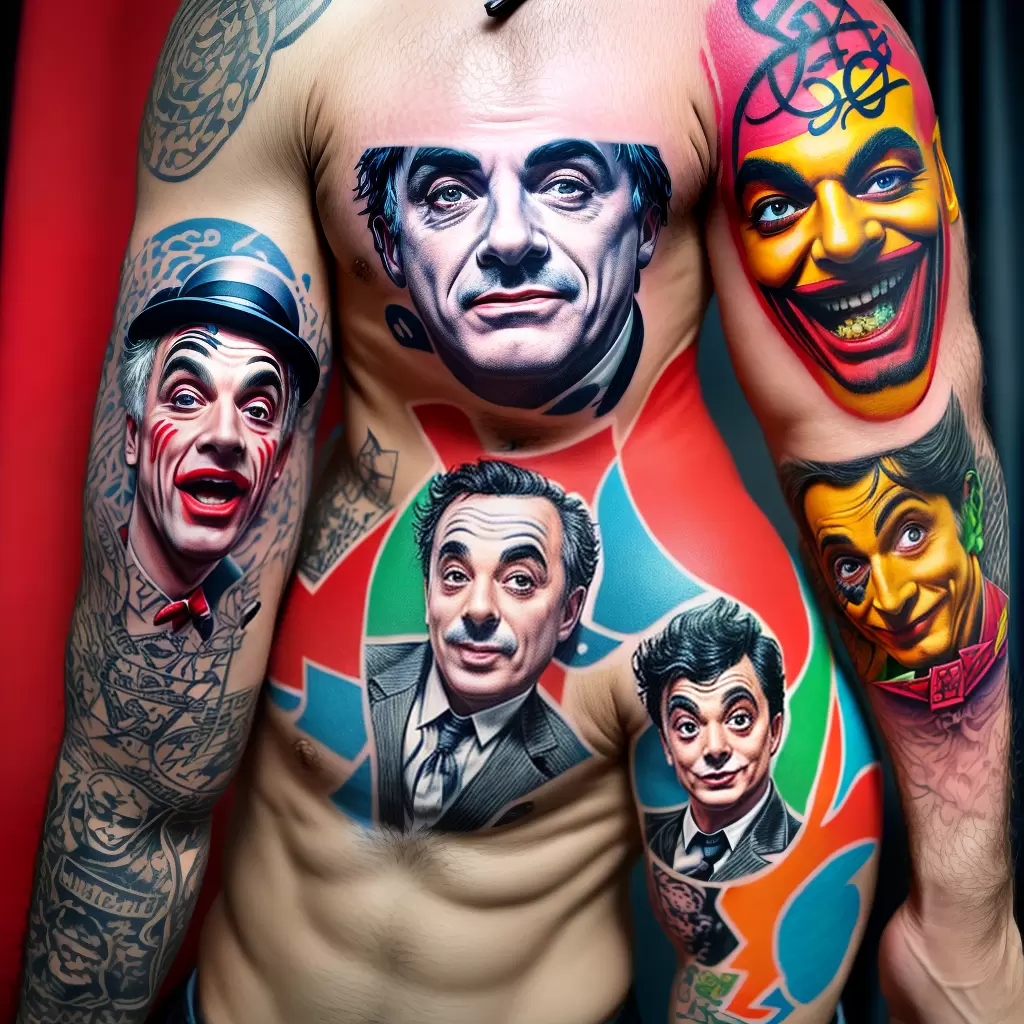 Fotos braco tatuado personagens comedia