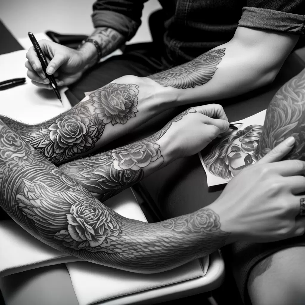 Fotos tatuador cartoon personagem comedia