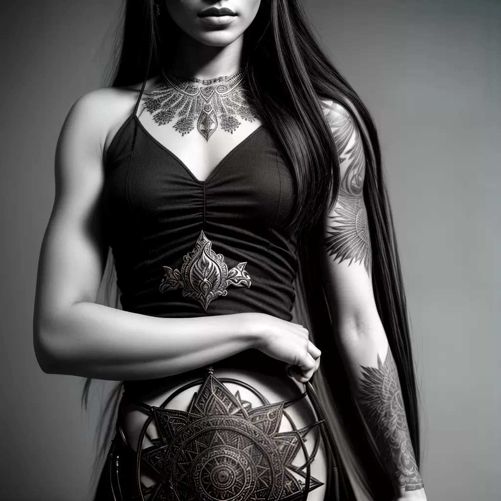 Fotos tatuagem ishtar deusa amor guerra