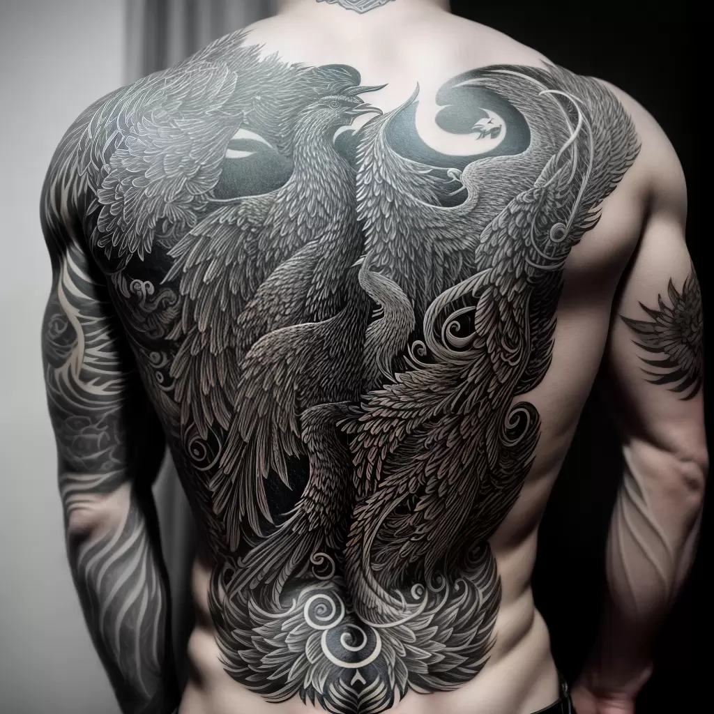 Fotos tatuagem mitologia persa criaturas Fotos tatuagem mitologia persa criaturas