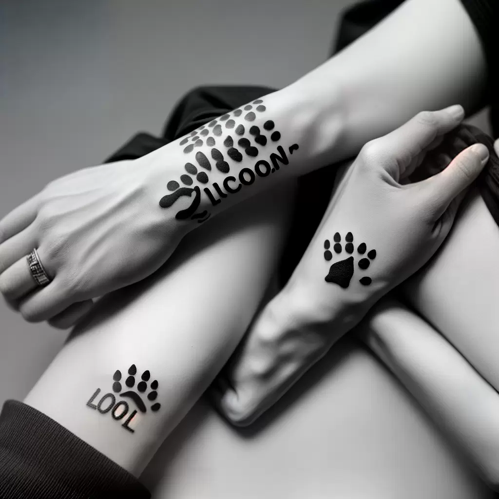 Fotos tatuagem pata cachorro lealdade amor Fotos tatuagem pata cachorro lealdade amor