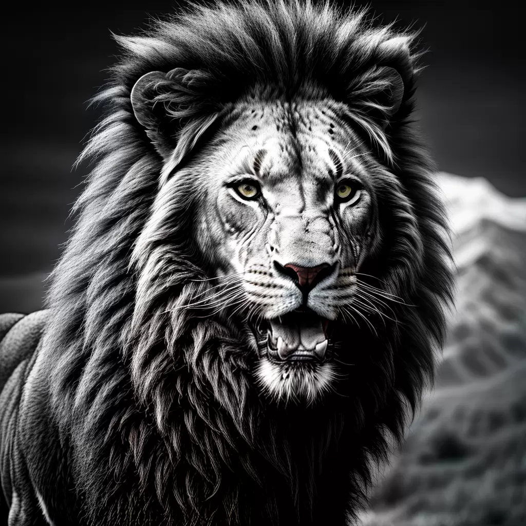 Fotos tatuagem leao preto branco mane poder Fotos tatuagem leao preto branco mane poder
