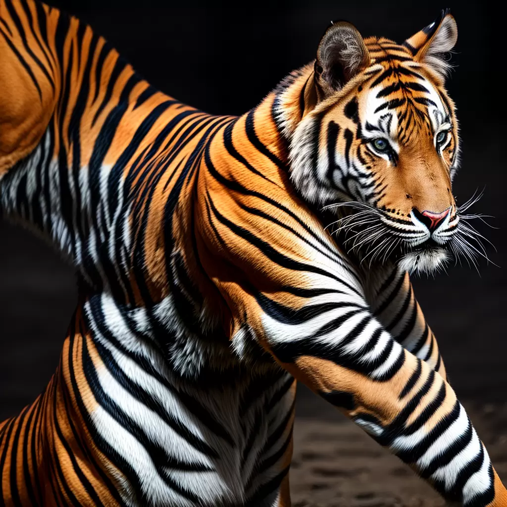 Fotos tatuagem tigre poder agilidade