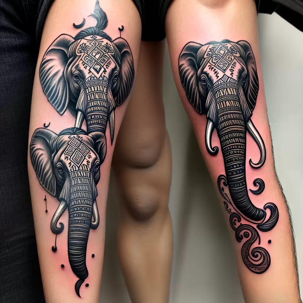 Fotos tatuagem elefante sabedoria prosperidade Fotos tatuagem elefante sabedoria prosperidade