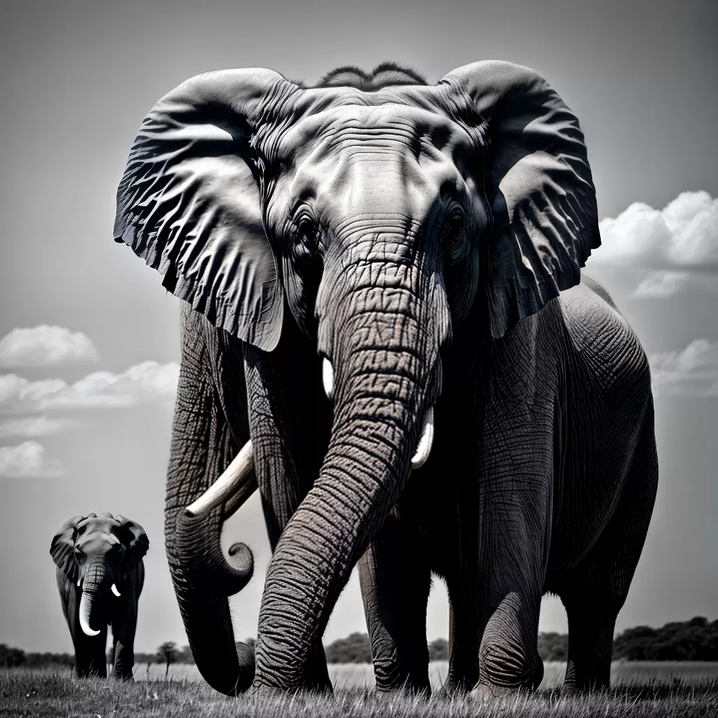 Fotos elefante sabedoria forca preto branco Fotos elefante sabedoria forca preto branco