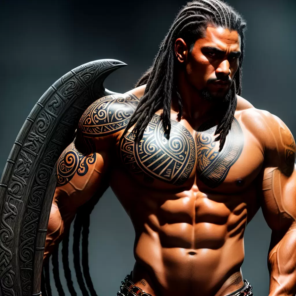 Fotos guerreiro maori tatuagens mitologia poder