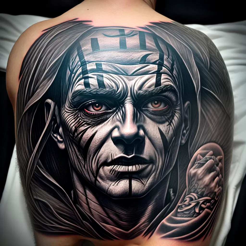 Fotos tatuagem braco personagem horror