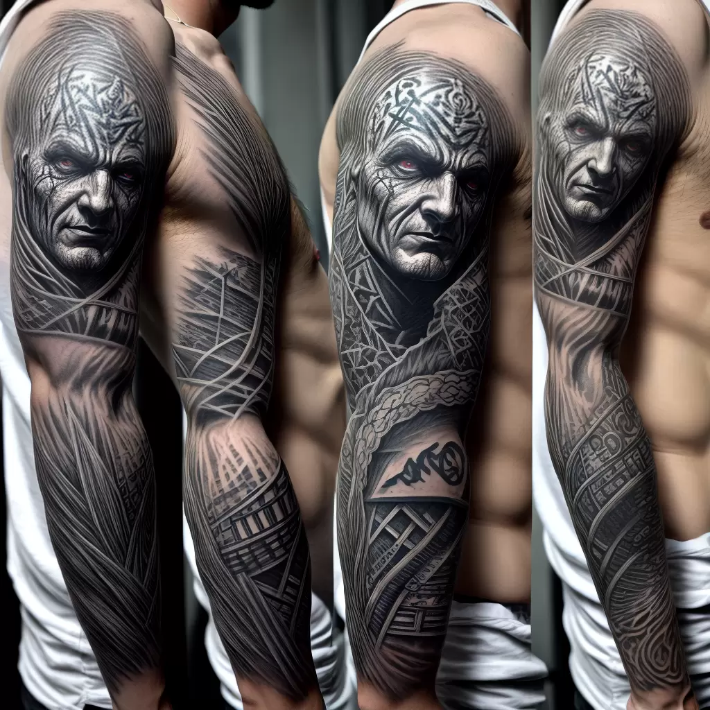 Fotos braco tatuado filmes terror 1
