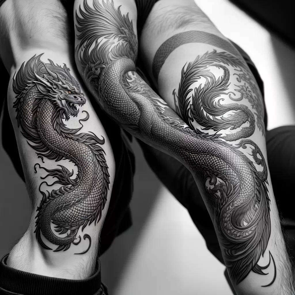Fotos tatuagem dragao coreano braco Fotos tatuagem dragao coreano braco