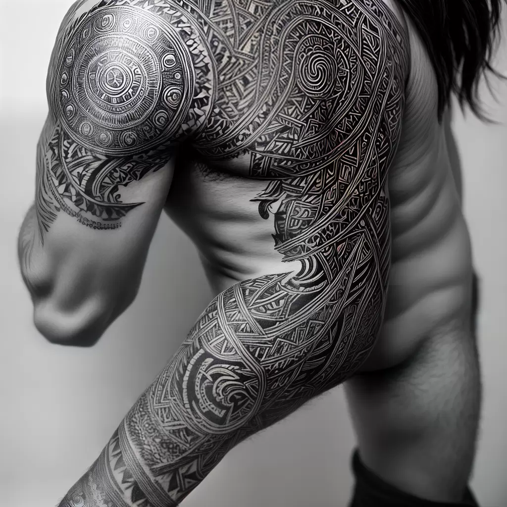 Fotos tatuagem mao tribal preto branco Fotos tatuagem mao tribal preto branco