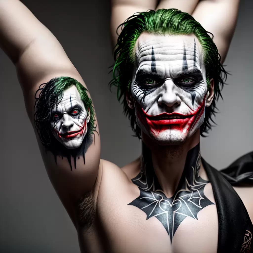 Fotos tatuagem joker braco preto branco Fotos tatuagem joker braco preto branco