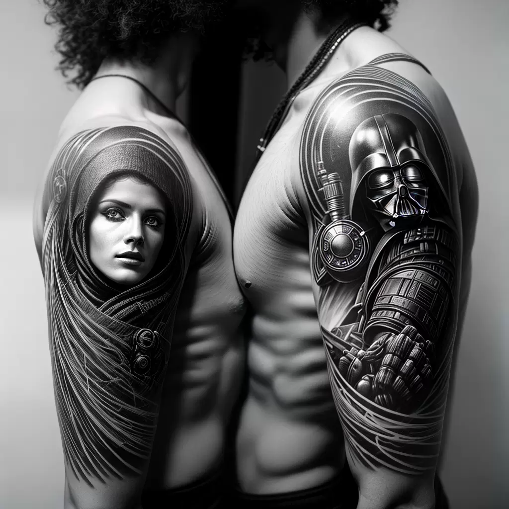Fotos tatuagem sci fi braco personagem 2 Fotos tatuagem sci fi braco personagem 2