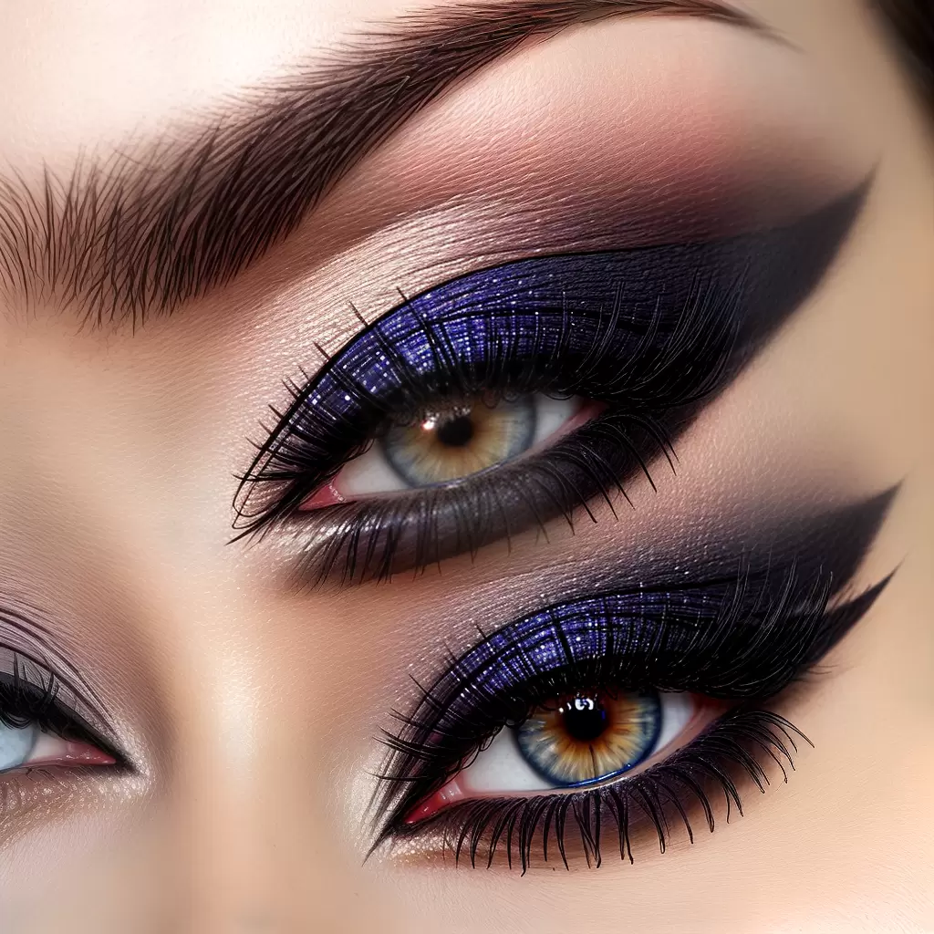 Fotos maquiagem olhos naturais glamurosos