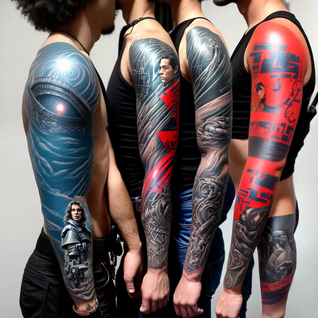 Fotos braco tatuado sci fi personagens Fotos braco tatuado sci fi personagens