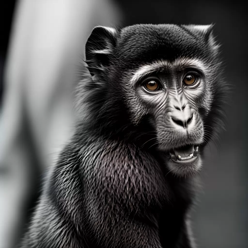 Fotos tatuagem macaco preto branco Fotos tatuagem macaco preto branco
