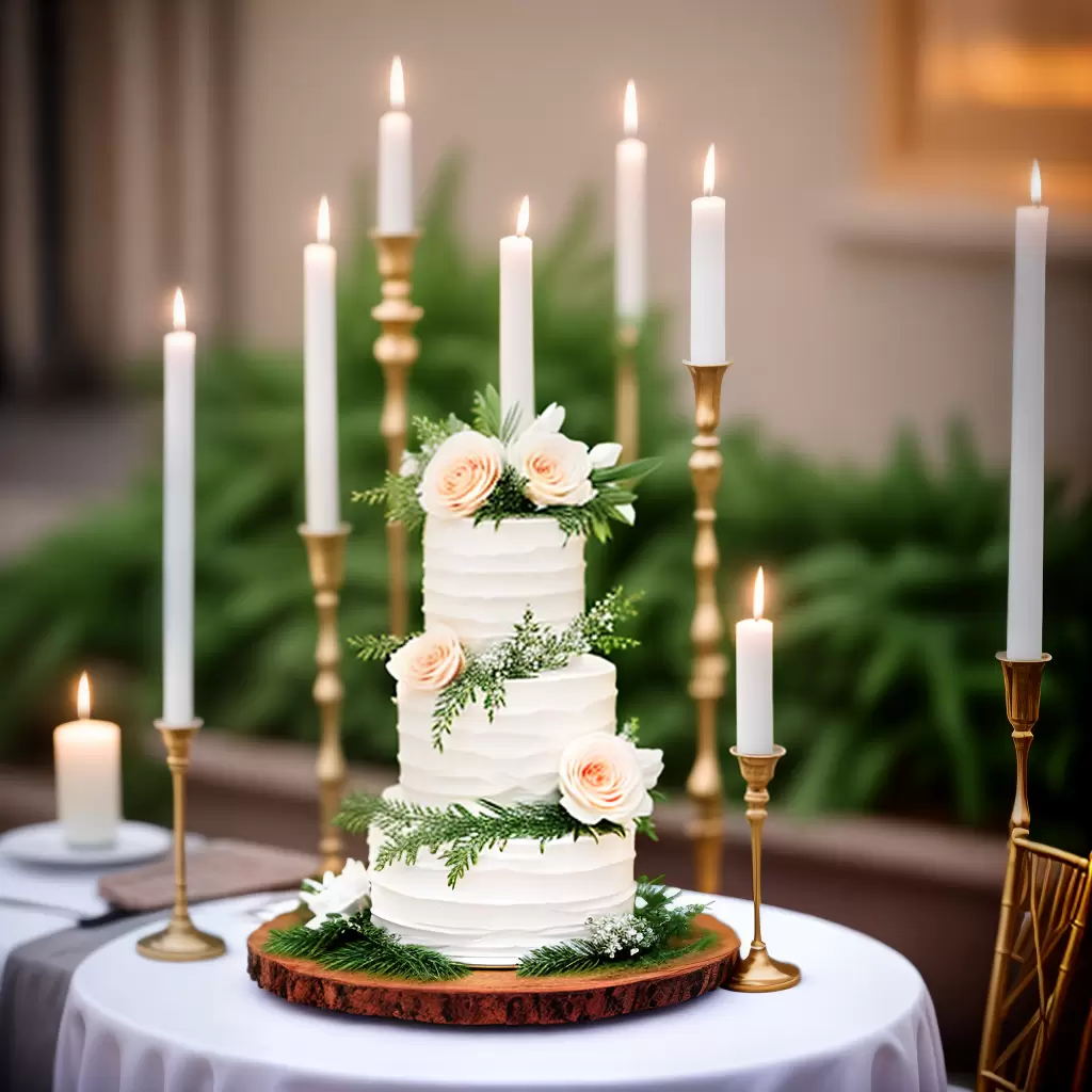 Fotos bolo casamento simples flores velas Fotos bolo casamento simples flores velas