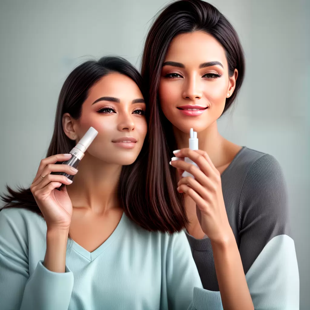 Fotos mulher aplicando serum retinol pele 1 Fotos mulher aplicando serum retinol pele 1