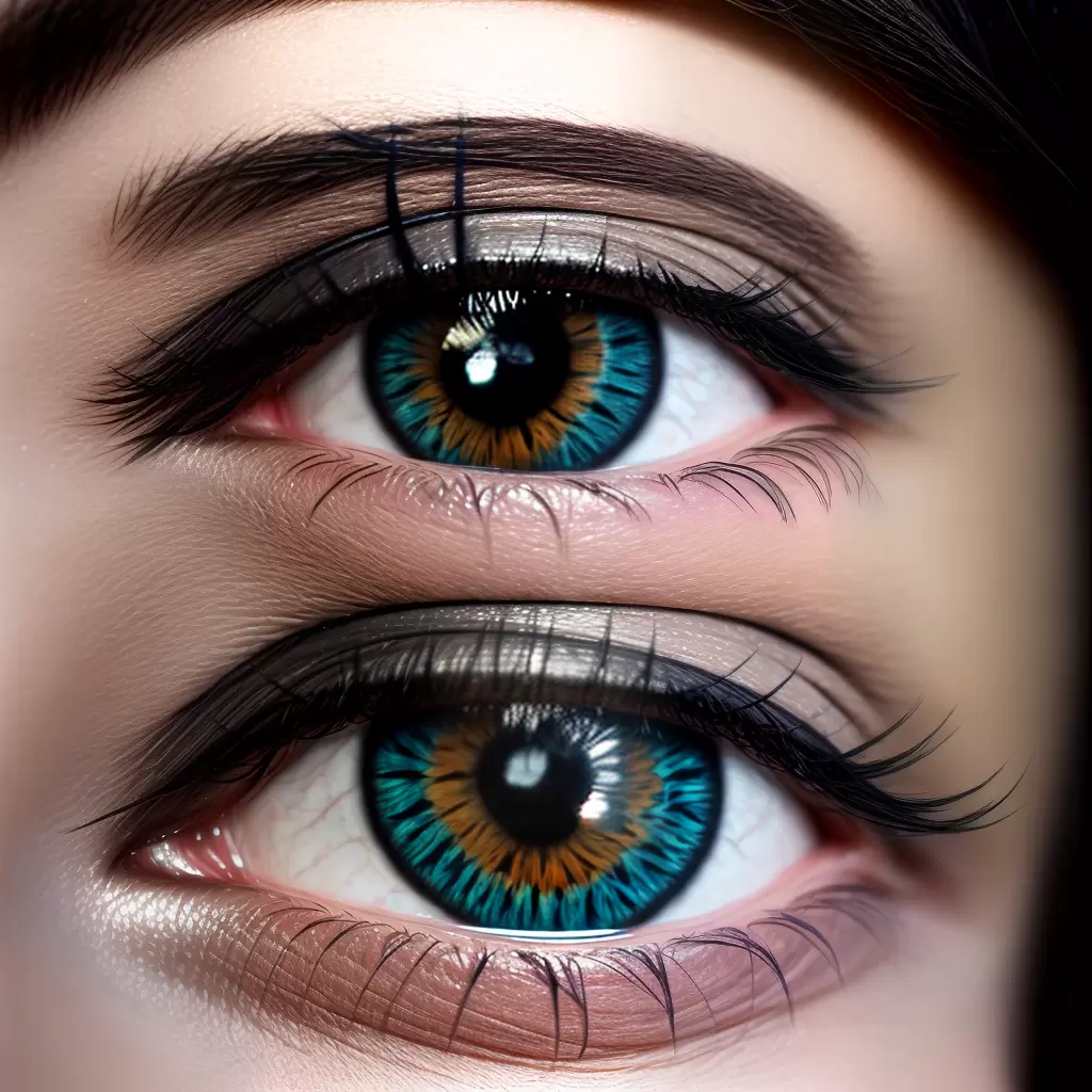 Fotos tatuagem olho iris detelhes arte