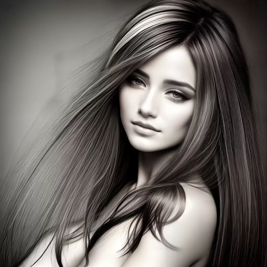Fotos tatuagem mulher klimt cabelo fluindo
