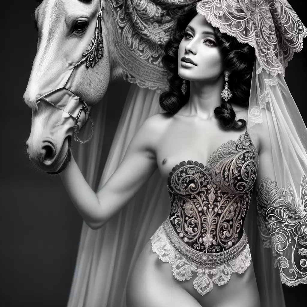 Fotos tatuagem mulher rococo flores