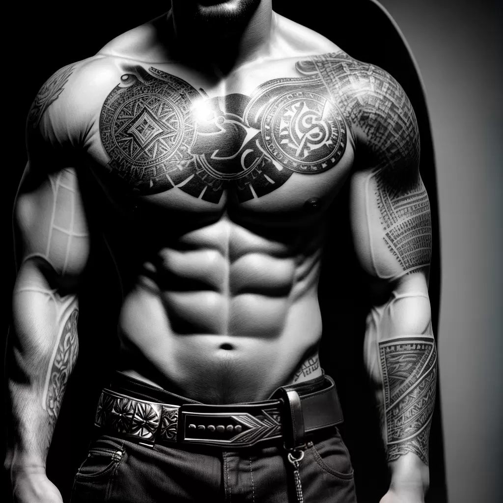Fotos tatuagem gladiador romano braco