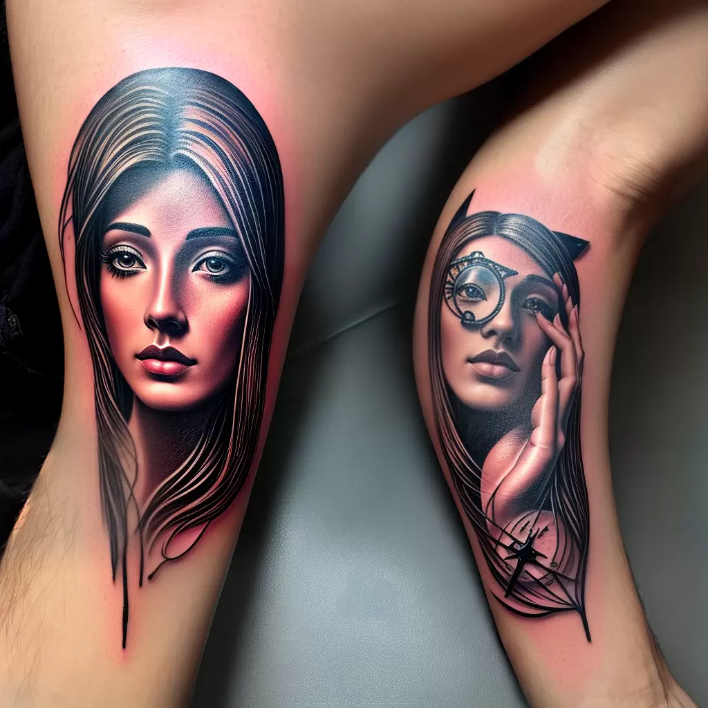 Fotos tatuagem relogio derretendo dadaismo Fotos tatuagem relogio derretendo dadaismo