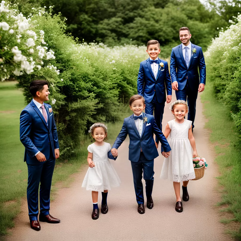 Fotos menina dama caminhada casamento alegria Fotos menina dama caminhada casamento alegria
