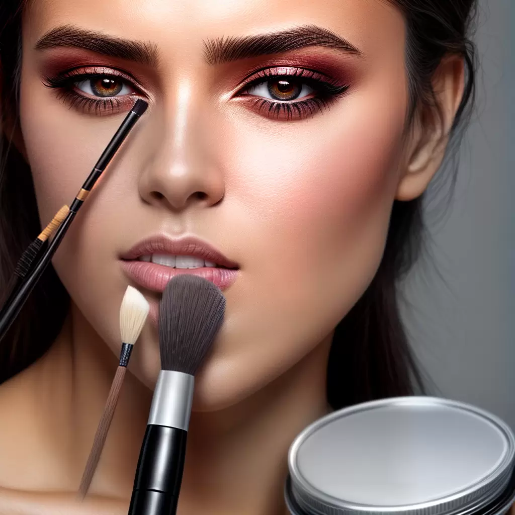 Fotos olheiras maquiagem pincel concealer Fotos olheiras maquiagem pincel concealer