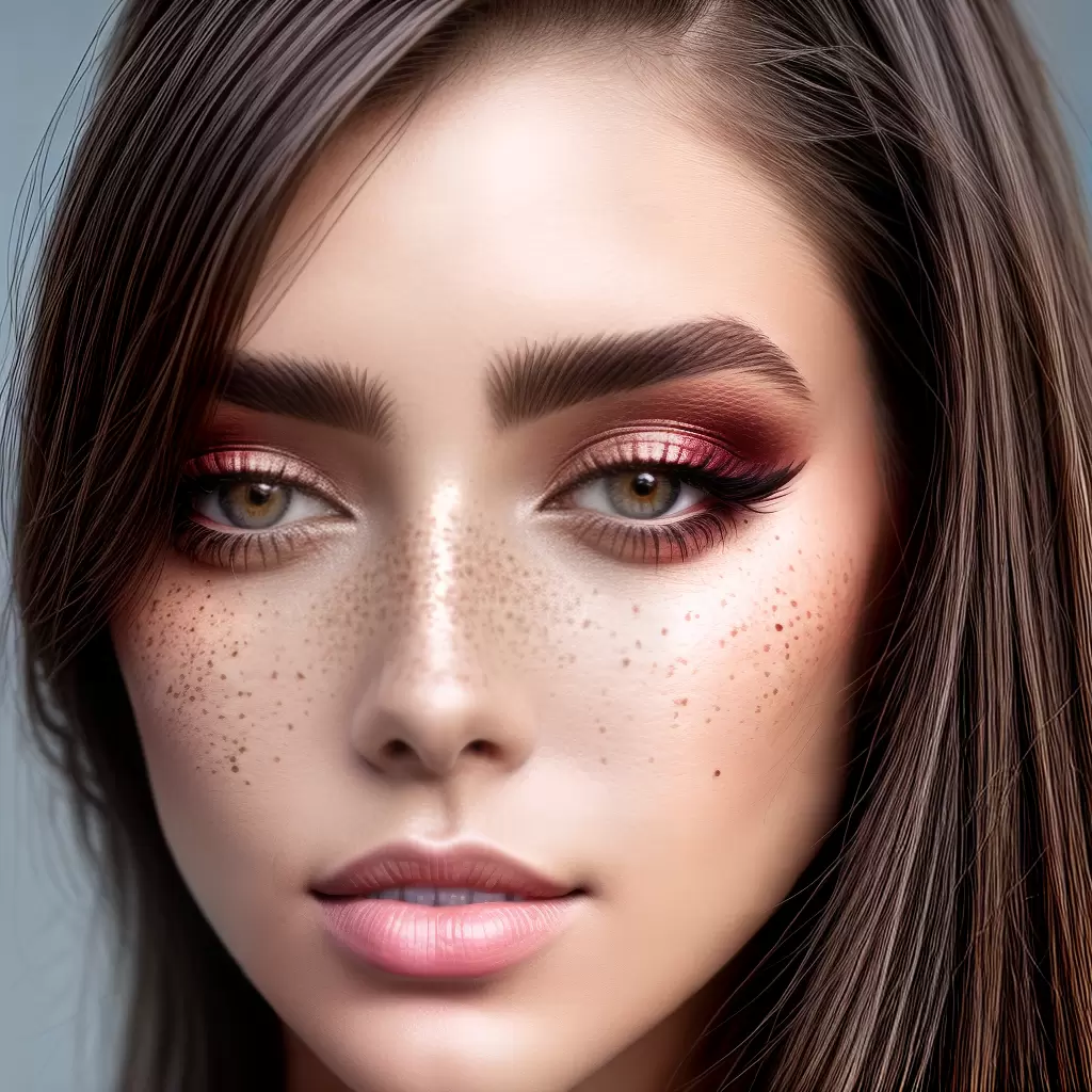Fotos maquiagem natural sardas destaque olhos