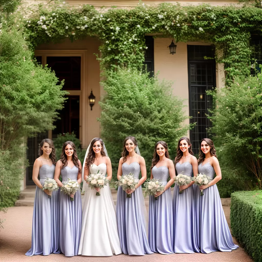 Fotos noiva bridesmaids vestidos luxuosos buque