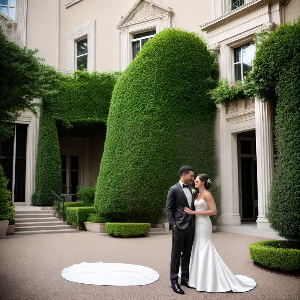 Fotos noivos luxo hotel casamento