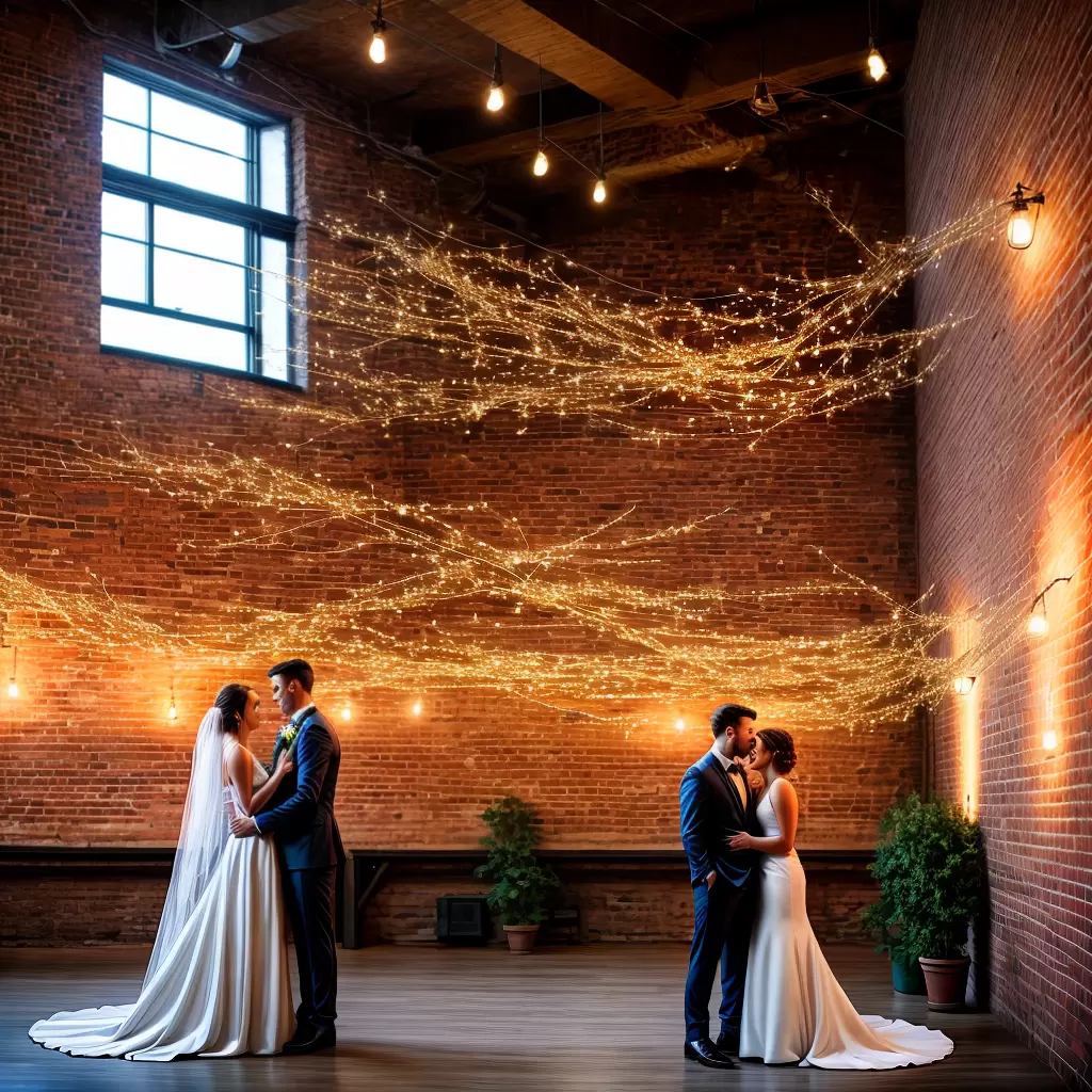 Fotos casamento loft industrial noivos luzes Fotos casamento loft industrial noivos luzes