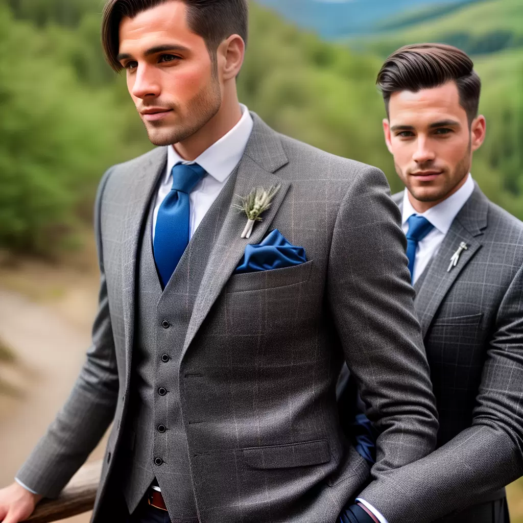 Fotos traje noivo casamento montanha tweed