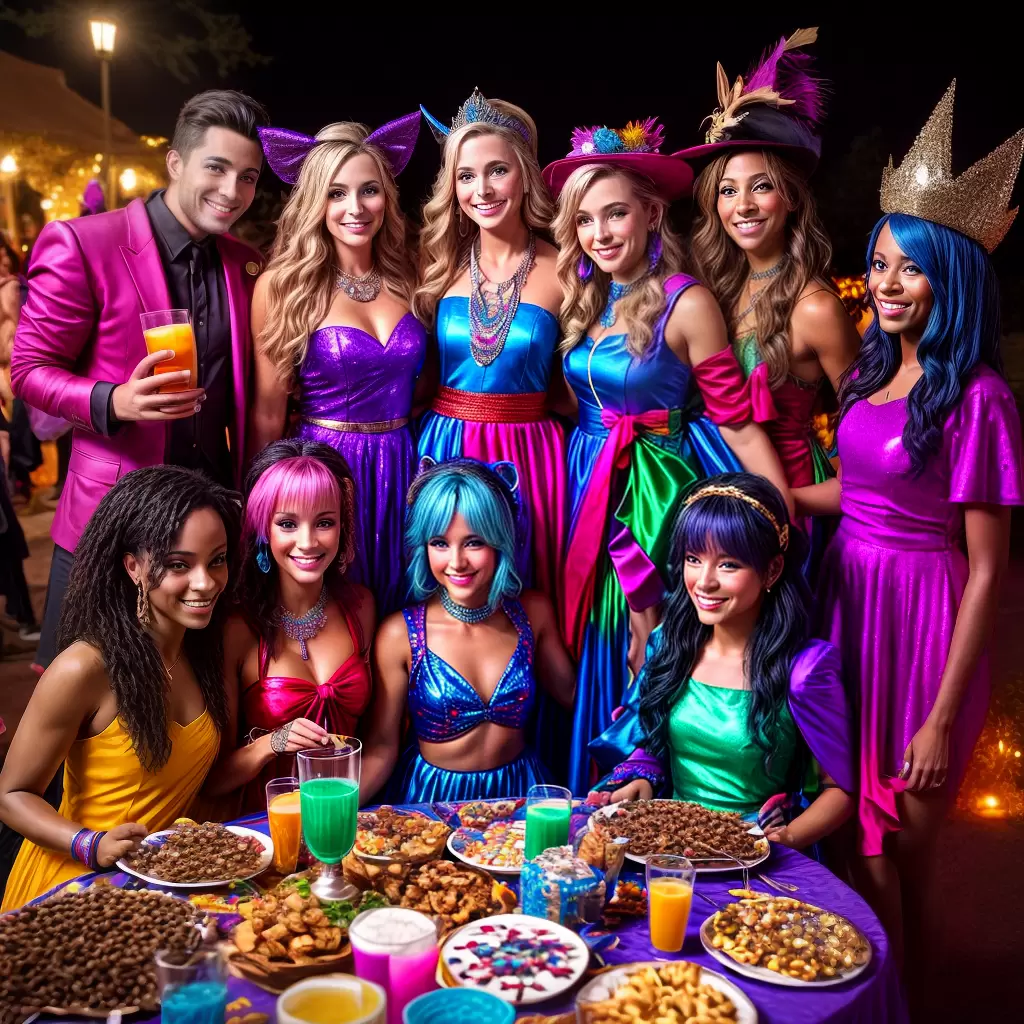 Fantasias criativas para festas temáticas