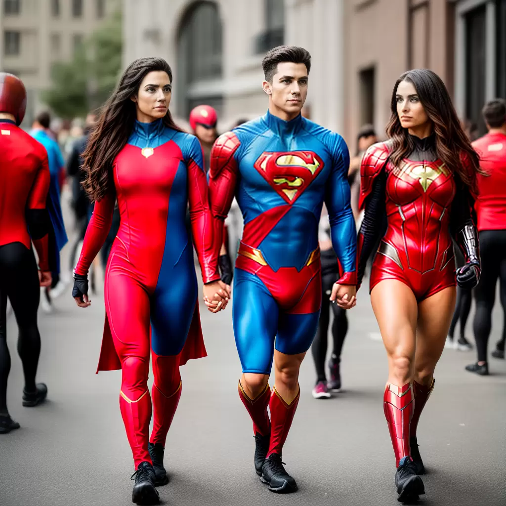 Fotos casal super heroi aventura Fotos casal super heroi aventura