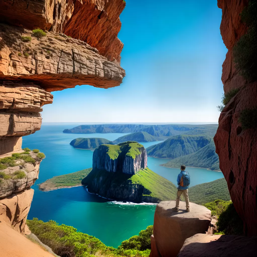 Fotos viajante aventura paisagem cliff mapa Fotos viajante aventura paisagem cliff mapa