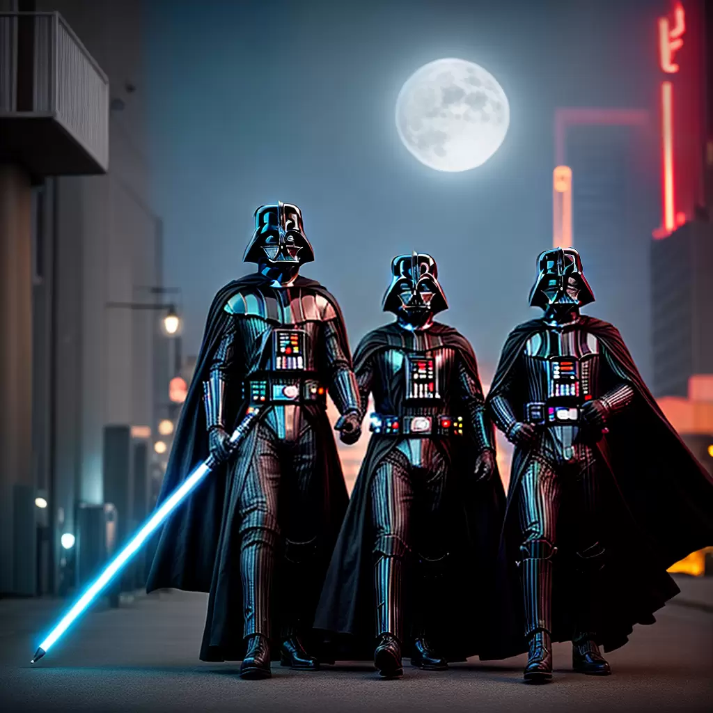 Fotos fantasias scifi darth tron