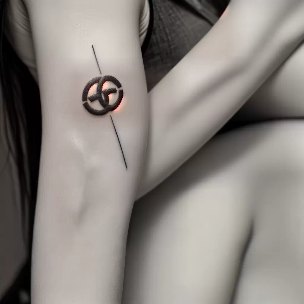 Fotos tatuagem chanel pulsomulher pretoebranco