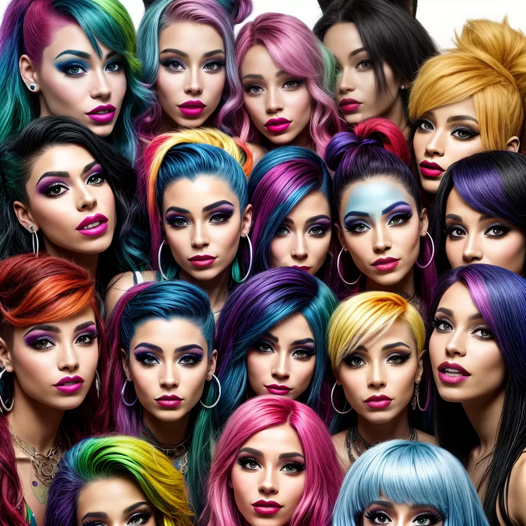 Fotos personagens cartoon piercings diversidade