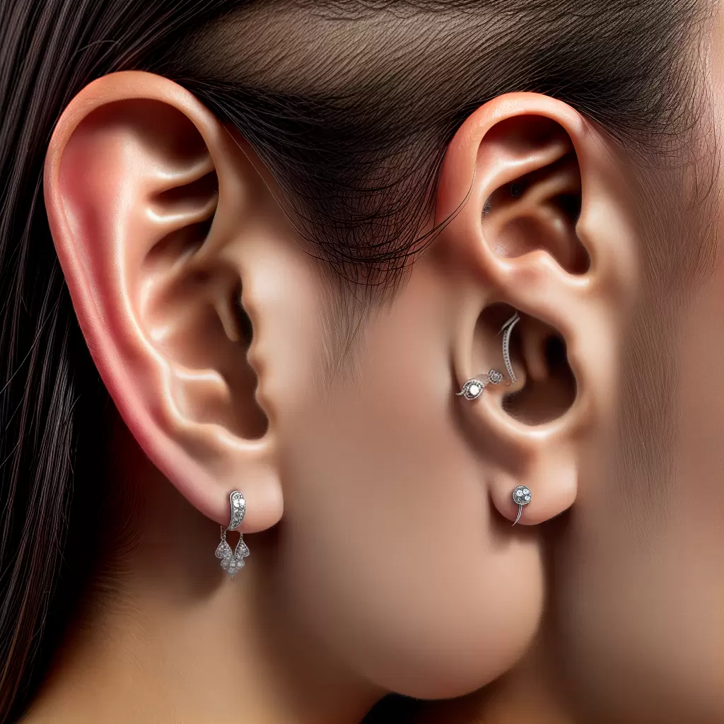 Fotos evolucao autopercepcao piercing orelha Fotos evolucao autopercepcao piercing orelha