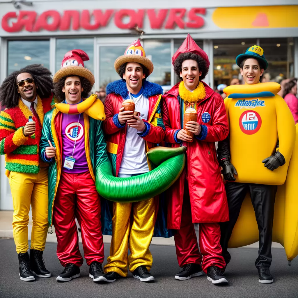 Fotos amigos fantasias comedia irreverente