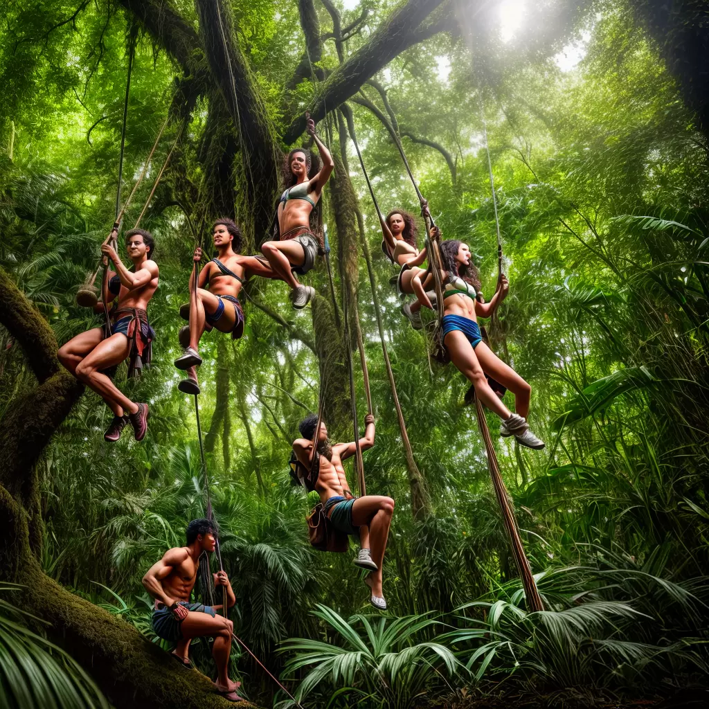 Fotos amigos tarzan jane floresta aventura Fotos amigos tarzan jane floresta aventura