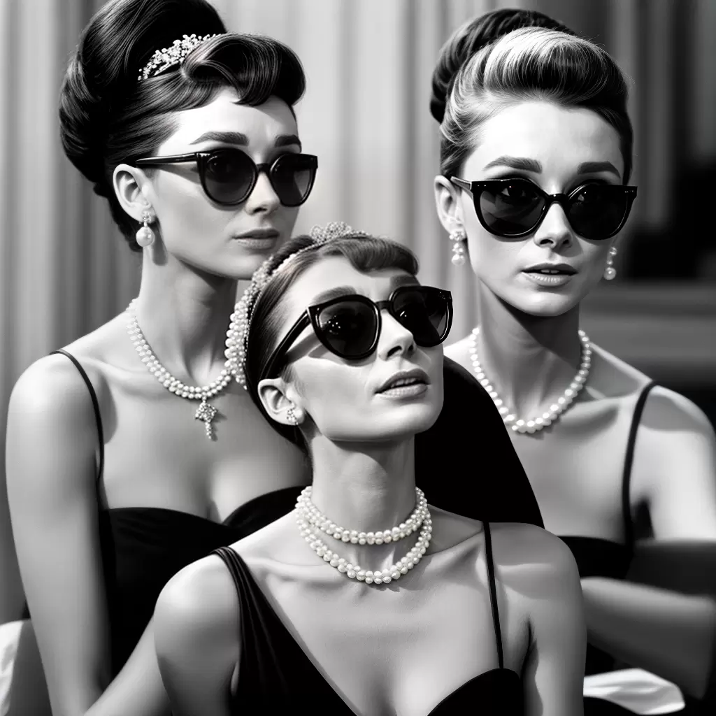 Fotos audrey hepburn tiffany oculos perolas