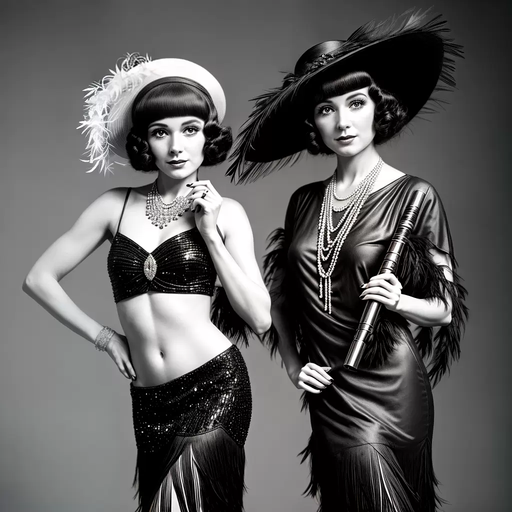 Fotos mulher vestido flapper camera cinema 1