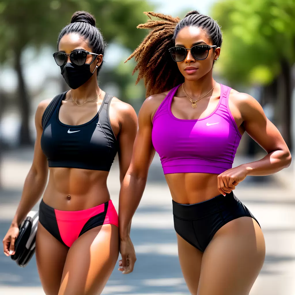 Fotos mulher corrida oculos tendencia