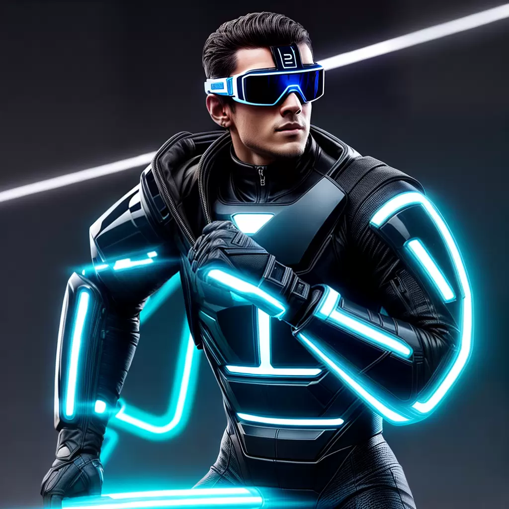 Fotos oculos preto azul neon tron Fotos oculos preto azul neon tron